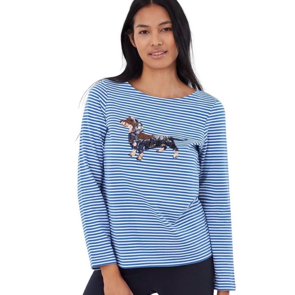 Joules Doxie L/S Tee• Sz 12